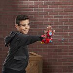 Marvel avengers – gant répulseur iron man lance-fléchettes nerf power moves - accessoire de déguisement