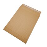 Lot de 10 Pochettes à soufflets 30 mm Kraft armé 130 gr 24 : 260 x 330 mm