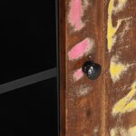 vidaXL Meuble TV 80x33x46 cm bois de récupération et d'ingénierie