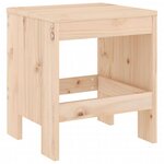 vidaXL Ensemble de bistrot de jardin 3 Pièces bois de pin massif