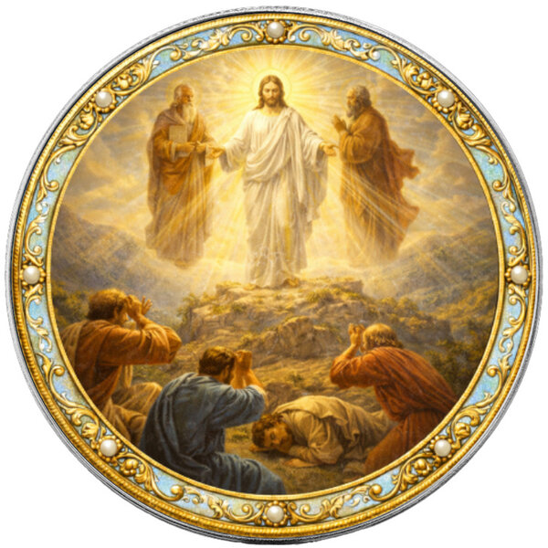 Monnaie TRANSFIGURATION Mysteries of the Rosary 1 Oz Argent 1$ USA 2026 (PRÉCOMMANDE)