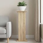 vidaXL Support de Plante Chêne Sonoma 30 5 x 30 x 80 5 cm