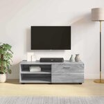 vidaXL Cabinet en Bois avec tiroir Gris Sonoma 100 5 x 39 x 30 cm