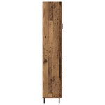 vidaXL Haut Armoire Bois Ancien 34 5 x 34 x 180 cm Bois d'ingénierie