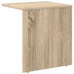 vidaXL Table d'appoint Chêne Sonoma 37 x 32 x 40 cm Bois d'ingénierie