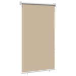 vidaXL Store enrouleur Protection UV Beige 100 x 140 cm Polyester