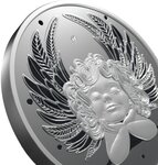 Pièce de monnaie en Argent 2 Dollars g 31.1 (1 oz) Millésime 2025 LITTLE ANGEL