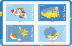 Carnet de 12 timbres - 80 ans du Petit Prince - Lettre verte