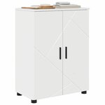 vidaXL Cabinet de salle de bain Blanc brillant 60 x 35 x 80 cm