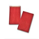 Boîte de 250 pochettes cadeau à soufflet rouges 120x200  60 g/m² gpv