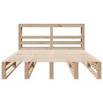 vidaXL Cadre de lit sans matelas 150x200 cm bois de pin massif