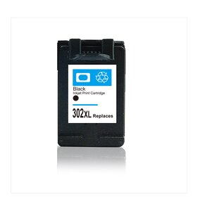 HP F6U68AE / 302XL Cartouche d'encre Noir(e) Remanufacturé 18ml / 977 Pages  5x PLUS D'ENCRE QUE L'ORIGINAL