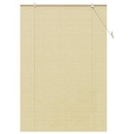 vidaXL Stores et Rideaux de fenêtre Autre Naturel Bambou