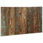 vidaXL Tête de lit multicolore 140 cm bois massif récupération