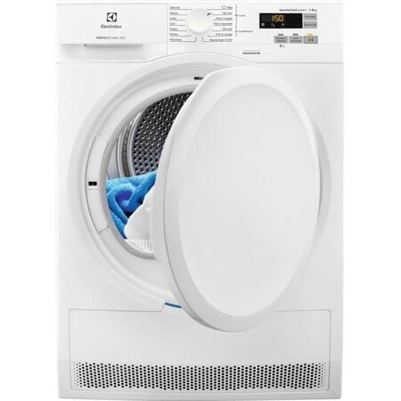 Seche-linge pompe a chaleur electrolux ew7h6812sc - 8 kg - classe a++ - blanc