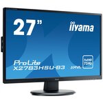 Iiyama prolite x2783hsu-b3 écran plat de pc 68 6 cm (27") 1920 x 1080 pixels full hd led noir