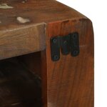 vidaXL Meuble TV 80 x 32 x 36 cm Bois massif de récupération