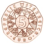 Pièce de monnaie 5 euro Autriche 2012 – Schladming