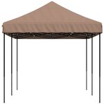 vidaXL Tente de réception pliable escamotable marron 580x292x315 cm