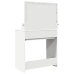 vidaXL Tables de maquillage pour chambre Blanc 80 x 39 6 x 135 cm