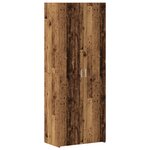 Armoire de Rangement vidaXL Bois Vieilli 70x42.5x225 cm Bois d'ingénierie