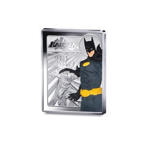 DC Comics Monnaie de 10€ Argent rectangle - Batman