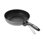 SITRAM Sauteuse induction + Pince - 28cm - Taupe