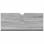 vidaXL Armoire lavabo de salle de bain sonoma gris bois d'ingénierie