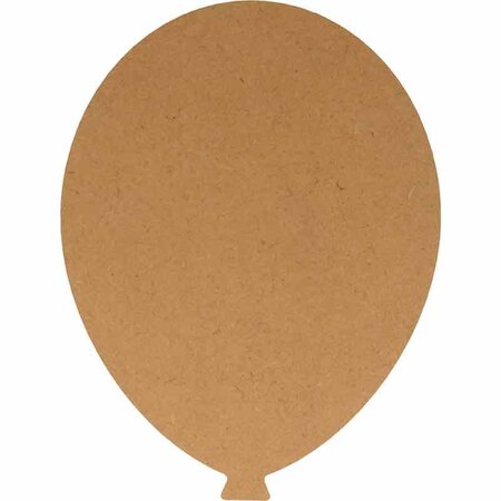 Silhouette Ballon - 15X20Cm - Mdf - Silhwood