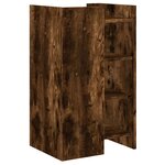 vidaXL Buffet chêne fumé 45x35x75 cm bois d'ingénierie