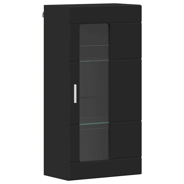 vidaXL Cabinet en Bois Noir 50 x 29 x 100 cm Bois d'ingénierie