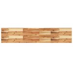 vidaXL Étagères flottantes 2 Pièces 120x30x4 cm acacia massif à l'huile