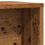 vidaXL Tables basses gigognes 2 Pièces vieux bois bois d'ingénierie