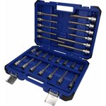 Brilliant tools jeu de douilles de tournevis 1/2" ribe 26 pièces acier