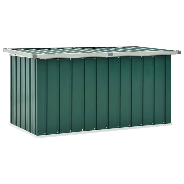 vidaXL Coffre de rangement de jardin Vert 129x67x65 cm