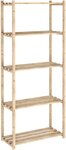 Etagère en kit profondeur 30 cm Natura 5 tablettes