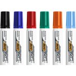 Etui de 6 feutres pour tableau blanc effaçable à sec 1781 pointe biseau large VELLEDA
