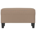 Banc banquette 70 x 35 x 41 cm synthétique cappuccino 02_0010687