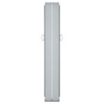 vidaXL Auvent latéral rétractable Crème 160x600 cm
