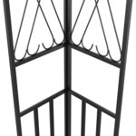 vidaXL Tonnelle avec guirlande lumineuse à LED 3x4 m Anthracite Tissu