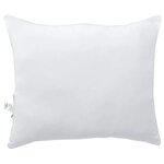 vidaXL Oreiller Blanc Polyester