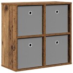 vidaXL Buffet Bois ancien 59 5 x 27 x 57 cm