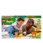 LEGO 10955 DUPLO My First Le Train des Animaux, Jouet Premier Âge, Jeu Éducatif pour Enfants et Bébés agés de 1 an et plus