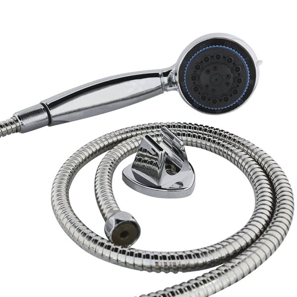 RIDDER Jeu de pomme de douche avec 8 réglages St. Lucia Chrome 91110