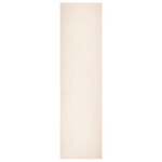 vidaXL Tapis doux à poils moyens et lavable HUARTE Beige 80 x 400 cm