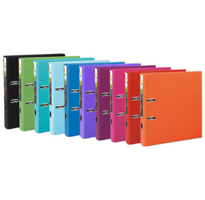 10 Classeurs à levier Prem'Touch dos 5cm 1 pochette extérieure A4 coloris pastel aléatoire EXACOMPTA