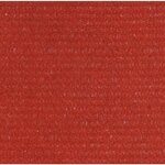 vidaXL Voile d'ombrage 160 g/m² Rouge 5x7x7 m PEHD