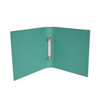 Classeur 17x22 2anneaux 25mm iderama - vert foncé - x 10 - exacompta