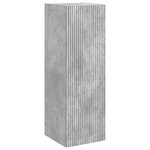 vidaXL Cabinet de Salle de Bain Mural Gris béton 33 x 34 5 x 100 cm