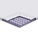 vidaXL Coussins de Matelas Blanc 70 x 200 cm